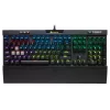 TASTATURA CORSAIR - gaming, &quot;K70&quot;, cu fir, 104 taste, format standard , mecanica, switch Cherry MX Silent, USB, negru, &quot;CH-9109013-NA&quot; (include TV 0.75 lei)