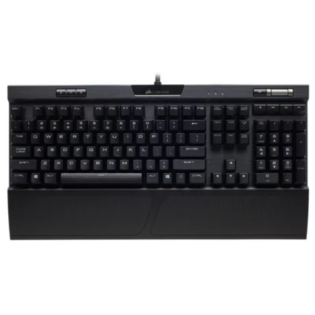 TASTATURA CORSAIR - gaming, &quot;K70&quot;, cu fir, 104 taste, format standard , mecanica, switch Cherry MX Silent, USB, negru, &quot;CH-9109013-NA&quot; (include TV 0.75 lei)