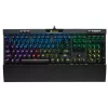 TASTATURA CORSAIR - gaming, &quot;K70&quot;, cu fir, 104 taste, format standard , mecanica, switch Cherry MX Silent, USB, negru, &quot;CH-9109013-NA&quot; (include TV 0.75 lei)