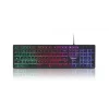 Tastatura cu fir GEMBIRD Rainbow KB-UML-01