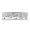 TASTATURA GEMBIRD USB, multimedia 104 taste + 5 taste multimedia, &quot;Chocolate&quot; type keys, white &quot;KB-MCH-02-W&quot;  (include TV 0.75 lei)