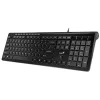TASTATURA GENIUS USB, 104 taste (chocolate style), black, &quot;SLIMSTAR 230&quot; &quot;31310010400&quot;  (include TV 0.75 lei)
