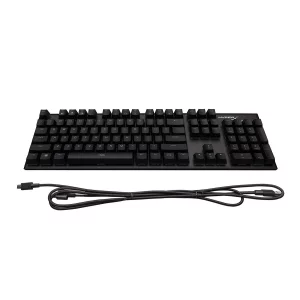 TASTATURA KINGSTON - gaming, &quot;HyperX Alloy FPS&quot;, cu fir, 104 taste, format standard , mecanica,switch Kalih Silver, USB, negru, &quot;HX-KB1SS2-US&quot; (include TV 0.75 lei)