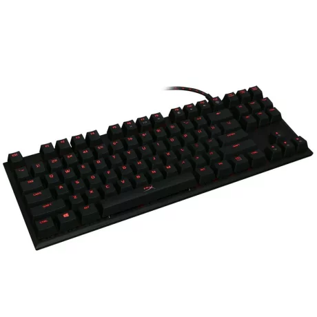 TASTATURA KINGSTON - gaming, &quot;HyperX Alloy FPS PRO&quot;, cu fir, 85 taste, format TKL , mecanica, switch Cherry MX, USB, negru, &quot;HX-KB4RD1-US/R2&quot; (include TV 0.75 lei)