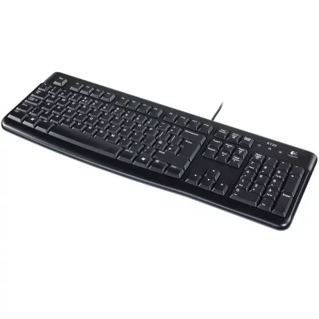 Tastatura cu fir LOGITECH K120 negru 920-002509