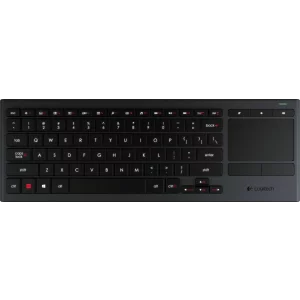 TASTATURA LOGITECH wireless, multimedia, iluminata, touchpad, black, &quot;K830&quot; &quot;920-006093&quot; (include TV 0.75 lei)