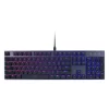 TASTATURA COOLER MASTER - gaming, &quot;SK650&quot;, cu fir, 104 taste, format standard , mecanica, switch Cherry MX, USB, negru, &quot;SK-650-GKLR1-US&quot; (include TV 0.75 lei)