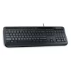 TASTATURI MICROSOFT, cu fir, 109 taste format standard (104-108 taste), USB, negru, &quot;ANB-00019&quot;  (include TV 0.75 lei)