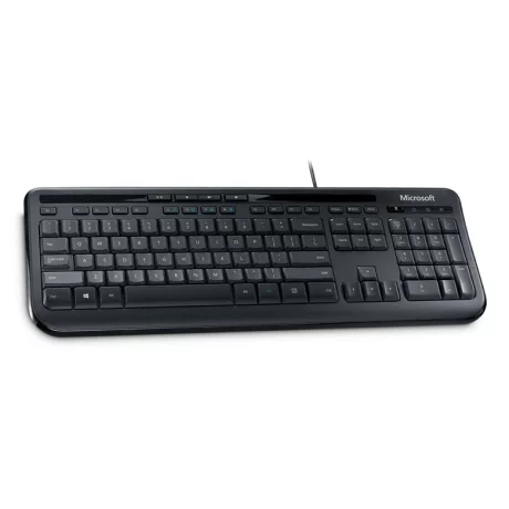 TASTATURI MICROSOFT, cu fir, 109 taste format standard (104-108 taste), USB, negru, &quot;ANB-00019&quot;  (include TV 0.75 lei)