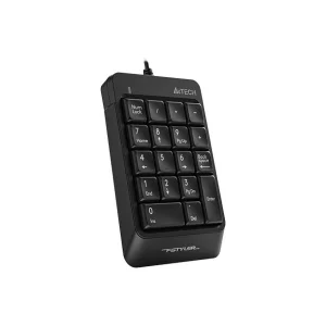 TASTATURA numerica A4TECH Fstyler, 18 taste, USB, 150cm, compact design, black, &quot;FK-13P-BK&quot; (include TV 0.75 lei)