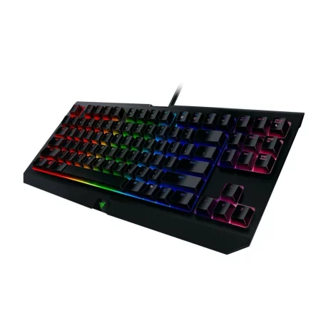 TASTATURA RAZER - gaming, &quot;BlackWidow Chroma V2&quot;, cu fir, 87 taste, format TKL , mecanica, switch RAZER Yellow, USB, negru, &quot;RZ03-02190800-R3M1&quot; (include TV 0.75 lei)