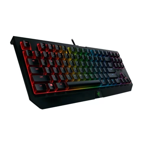 TASTATURA RAZER - gaming, &quot;BlackWidow Chroma V2&quot;, cu fir, 87 taste, format TKL , mecanica, switch RAZER Yellow, USB, negru, &quot;RZ03-02190800-R3M1&quot; (include TV 0.75 lei)