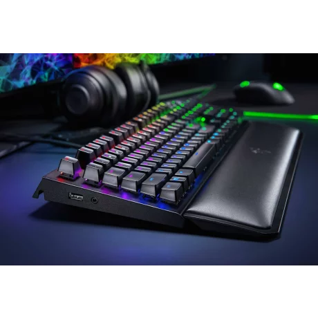 TASTATURA RAZER - gaming, &quot;Blackwidow Elite&quot;, cu fir, 107 taste, format standard , USB, negru, &quot;RZ03-02621800-R3M1&quot; (include TV 0.75 lei)