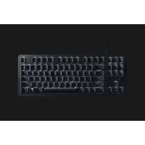 TASTATURA RAZER - gaming, &quot;BLACKWIDOW LITE Gaming Mercury&quot;, cu fir, 87 taste, format TKL , mecanica, switch RAZER orange, USB, negru, &quot;RZ03-02640700-R3M1&quot; (include TV 0.75 lei)