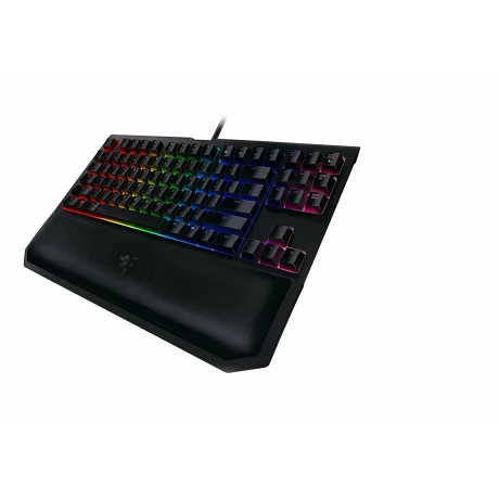 TASTATURA RAZER - gaming, &quot;Blackwidow Tournament Edition Chroma V2&quot;, cu fir, 87 taste, format TKL ,mecanica, switch RAZER Green, USB, negru, &quot;RZ03-02190100-R3M1&quot; (include TV 0.75 lei)