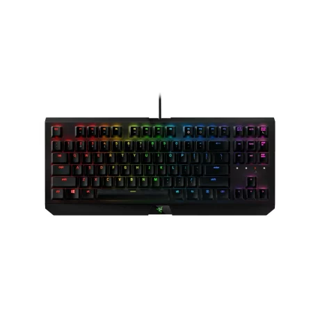 TASTATURA RAZER - gaming, &quot;BlackWidow X Tournament Chroma&quot;, cu fir, 87 taste, format TKL , mecanica, switch RAZER Green, USB, negru, &quot;RZ03-01770100-R3M1&quot; (include TV 0.75 lei)