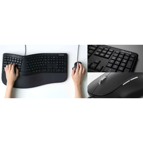 TASTATURA+MOUSE MICROSOFT ERGONOMIC BSNS