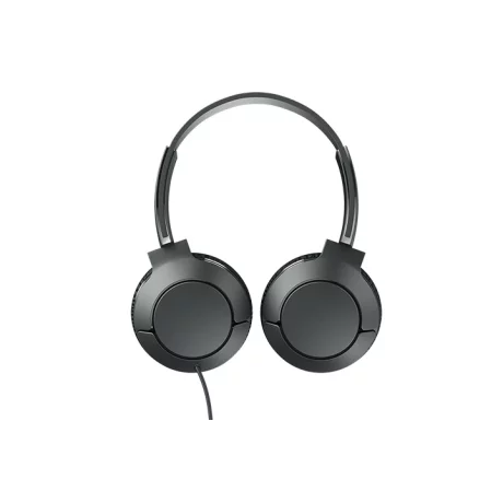 TCL On-Ear Wired Headset, Strong BASS, flat fold, Frequency of response: 10-22K, Sensitivity: 102 dB, Driver Size: 32mm, Impedence: 32 Ohm, Acoustic system: closed, Max power input: 30mW, Connectivity type: 3.5mm jack, Color Shadow Black