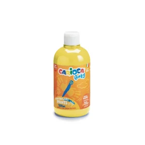 Acuarele Carioca Tempera Finger Baby 2+, 500ml Galben