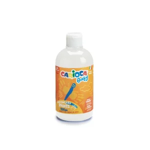 Acuarele Carioca Tempera Finger Baby 2+, 500ml Alb