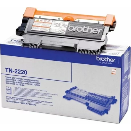 Toner Original Brother Black, TN2220, pentru Fax-2845|DCP-7060|7065|7070|HL-2240|2250|MFC-7360|7460, 2.6K, incl.TV 0 RON, &quot;TN2220&quot;