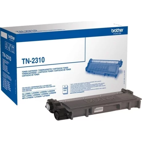 Toner Original Brother Black, TN2310, pentru HL-L23xx|DCP-L25xx|MFC-L27xx, 1.2K, incl.TV 0 RON, &quot;TN2310&quot;