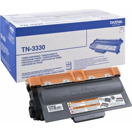 Toner Original Brother Black, TN3330, pentru MFC-8950|8510|8520|DCP-8250|8110|HL-6180|5440|5470, 3K, incl.TV 0 RON, &quot;TN3330&quot;