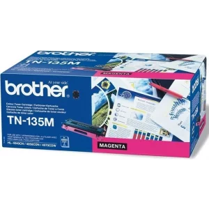 Toner Original Brother Magenta, TN135M, pentru MFC-9440|9450|9840|9040|HL-4070|4040|4050, 4K, incl.TV 0 RON, &quot;TN135M&quot;