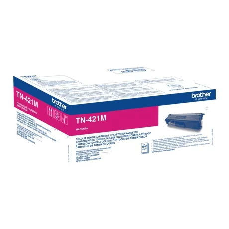 Toner Original Brother Magenta, TN421M, pentru DCP-8410|L8260|L8360|MFC-L8690|L8900, 1.8K, incl.TV 0.8 RON, &quot;TN421M&quot;