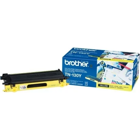 Toner Original Brother Yellow, TN130Y, pentru MFC-9440|9450|9840|9040|HL-4070|4040|4050, 1.5K, incl.TV 0 RON, &quot;TN130Y&quot;