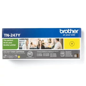 Toner Original Brother Yellow, TN247Y, pentru HL-L3210|L3270|DCP-L3510|L3550|MFC-L3730|L3770, 2.3K, incl.TV 0.8 RON, &quot;TN247Y&quot;