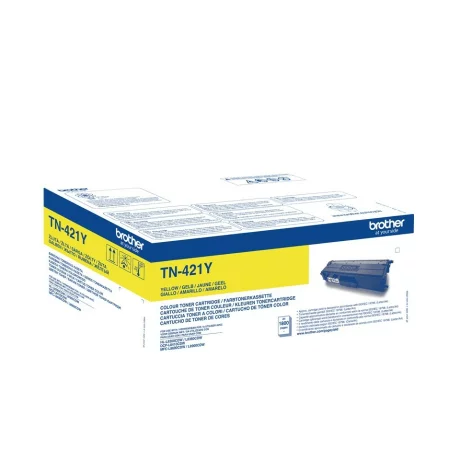 Toner Original Brother Yellow, TN421Y, pentru DCP-8410|L8260|L8360|MFC-L8690|L8900, 1.8K, incl.TV 0.8 RON, &quot;TN421Y&quot;