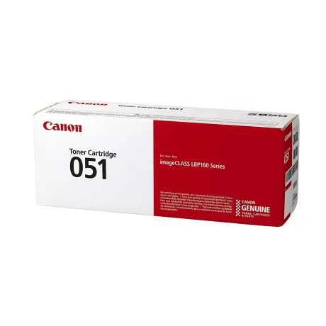 Toner Original Canon Black, CRG-051, pentru LBP 162|MF 264|267|269|, 1.7K, incl.TV 0.8 RON, &quot;2168C002AA&quot;