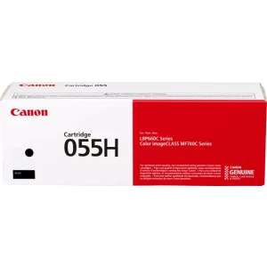 Toner Original Canon Black, CRG-055HBK, pentru MF746|744|LBP664|663, 7.6K, incl.TV 0.8 RON, &quot;3020C002AA&quot;