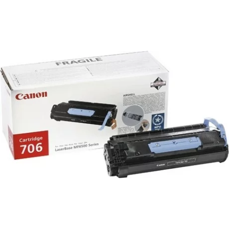 Toner Original Canon Black, CRG-706, pentru LBP 2900|LBP 3000, 5K, incl.TV 0.8 RON, &quot;CH0264B002AA&quot;