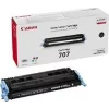 Toner Original Canon Black, CRG-707B, pentru LBP 5000|LBP 5100, 2.5K, incl.TV 0.8 RON, &quot;CR9424A004AA&quot;