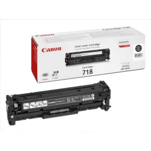 Toner Original Canon Black, CRG-718B, pentru LBP 7200CDN|LBP 7210CDN|LBP 7660CDN|LBP 7680CX|MF 8330CDN|MF 8340CDN|MF 8350CDN|MF 8360CDN|MF 8380CDW|MF 8540CDN|MF 8550CDN|MF 8580CDW|MF724CDW|MF728CDW|MF729CX, 3.4K, incl.TV 0.8 RON, &quot;CR2662B002AA&quot;