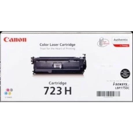 Toner Original Canon Black, CRG-723HB, pentru LBP 7750CDN, 1K, incl.TV 0.8 RON, &quot;CR2645B002AA&quot;