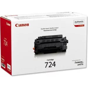 Toner Original Canon Black, CRG-724, pentru LBP 6750DN|LBP 6780X|MF512X|MF515X, 6K, incl.TV 0.8 RON, &quot;CR3481B002AA&quot;