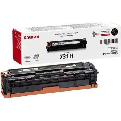 Toner Original Canon Black, CRG-731HB, pentru LBP 7100CN|LBP 7110CW|MF 8230CN|MF 8280CW|MF623CN|MF628CW, 2.4K, incl.TV 0.8 RON, &quot;CR6273B002AA&quot;