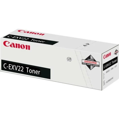 Toner Original Canon Black, EXV22, pentru IR 5055|IR 5055N|IR 5065|IR 5065N|IR 5075|IR 5075N, 48K, incl.TV 0 RON, &quot;CF1872B002AA&quot;