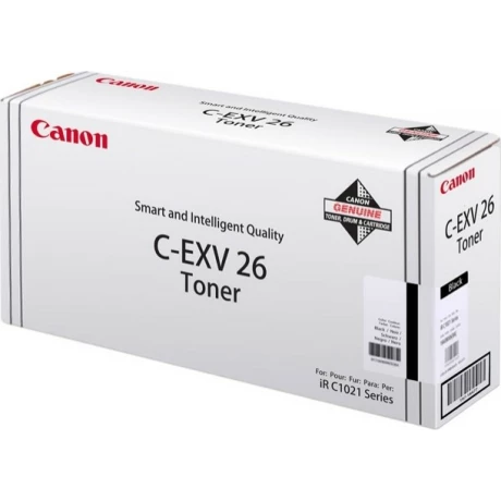Toner Original Canon Black, EXV26, pentru IR C1021I|IR C1028I|IR C1028IF, 6K, incl.TV 0 RON, &quot;CF1660B006AA&quot;