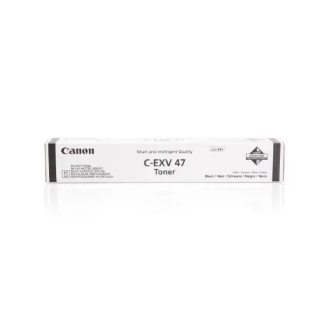 Toner Original Canon Black, EXV47BK, pentru IR Advance C250I|C350I|C351IF, 19K, incl.TV 0.8 RON, &quot;CF8516B002AA&quot;