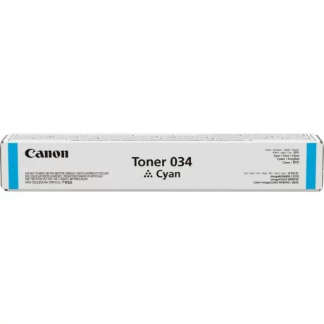 Toner Original Canon Cyan, 034C, pentru IR C1225iF|C1225, 7.3K, incl.TV 0.8 RON, &quot;CF9453B001AA&quot;