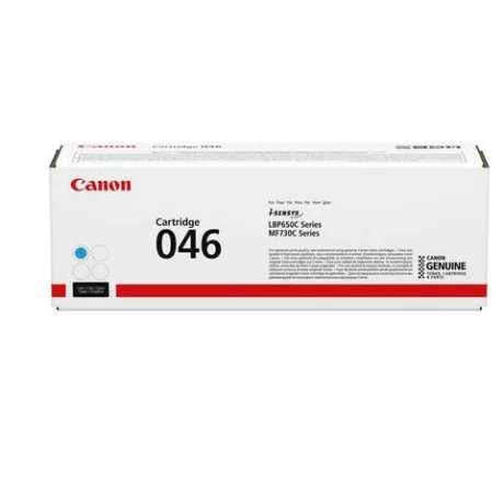 Toner Original Canon Cyan, CRG-046C, pentru LBP 653CDW|LBP 654CX|MF732CDW|MF734CDW|MF735CX, 2.3K, incl.TV 0.8 RON, &quot;CR1249C002AA&quot;