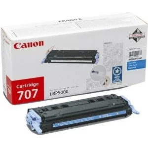 Toner Original Canon Cyan, CRG-707C, pentru LBP 5000|LBP 5100, 2K, incl.TV 0.8 RON, &quot;CR9423A004AA&quot;