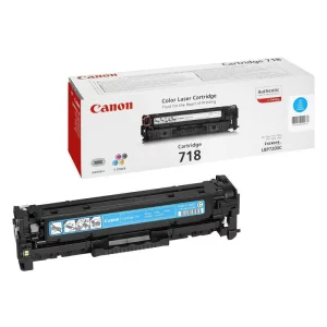 Toner Original Canon Cyan, CRG-718C, pentru LBP 7200CDN|LBP 7210CDN|LBP 7660CDN|LBP 7680CX|MF 8330CDN|MF 8340CDN|MF 8350CDN|MF 8360CDN|MF 8380CDW|MF 8540CDN|MF 8550CDN|MF 8580CDW|MF724CDW|MF728CDW|MF729CX, 2.9K, incl.TV 0.8 RON, &quot;CR2661B002AA&quot;