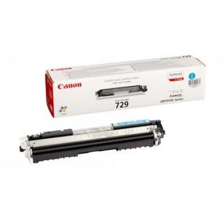 Toner Original Canon Cyan, CRG-729C, pentru LBP 7010C|LBP 7018C, 1K, incl.TV 0.8 RON, &quot;CR4369B002AA&quot;