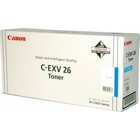 Toner Original Canon Cyan, EXV26, pentru IR C1021I|IR C1028I|IR C1028IF, 6K, incl.TV 0 RON, &quot;CF1659B006AA&quot;