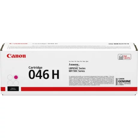 Toner Original Canon Magenta, CRG-046HM, pentru LBP 653CDW|LBP 654CX|MF732CDW|MF734CDW|MF735CX, 5K, incl.TV 0.8 RON, &quot;CR1252C002AA&quot;